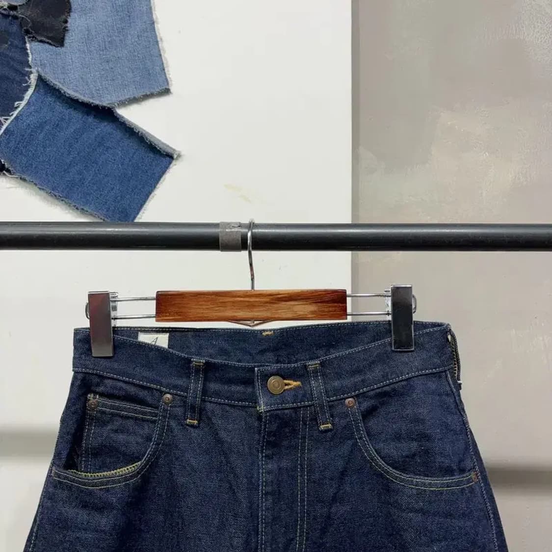 (27인치) 아나토미카 여성 캐주얼 셀비지 생지 진청바지 데님팬츠 상품이미지2