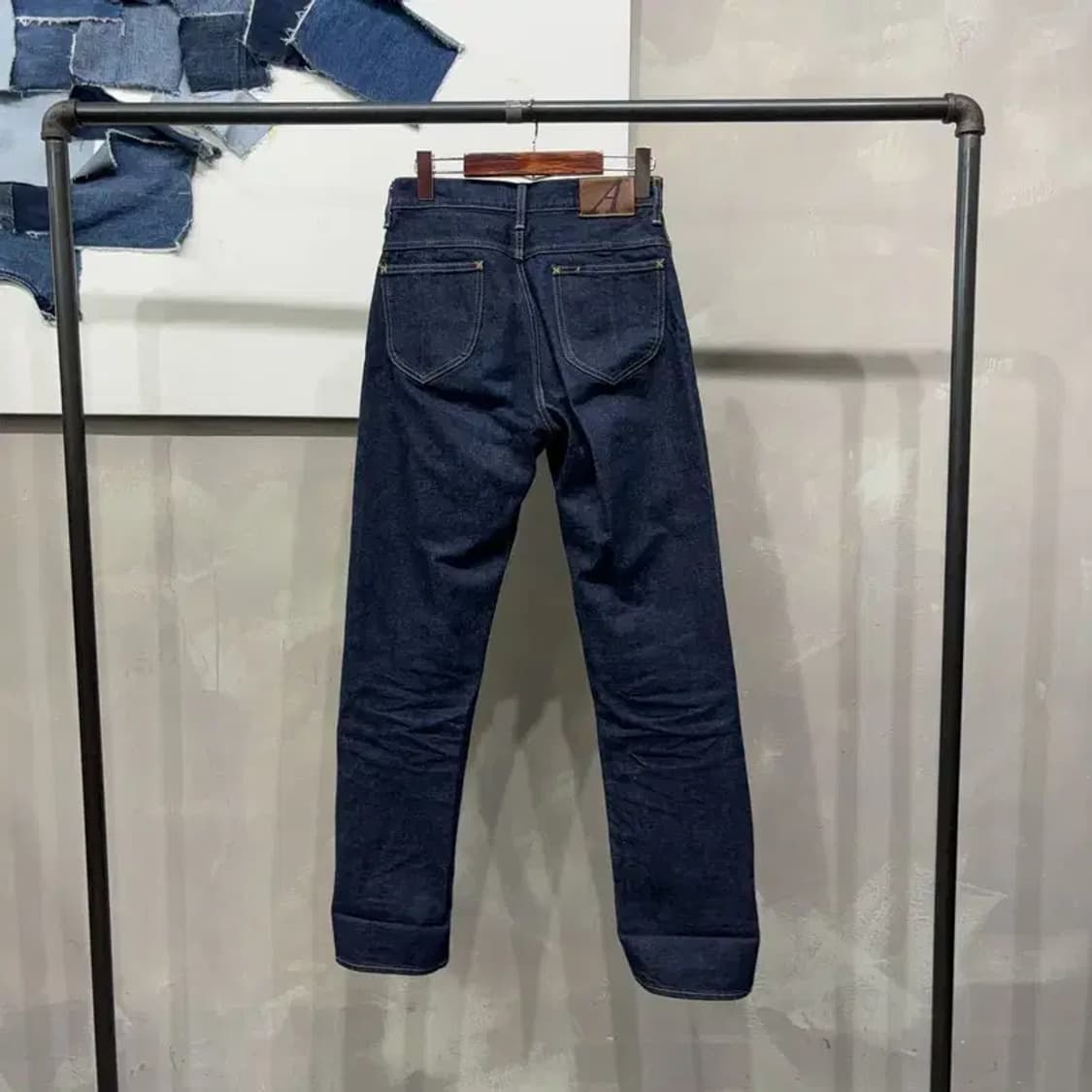 (27인치) 아나토미카 여성 캐주얼 셀비지 생지 진청바지 데님팬츠 상품이미지3