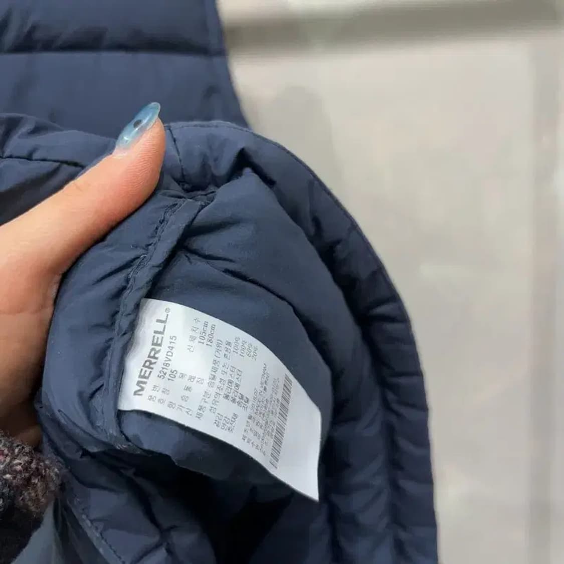 (105) 머렐 등산 아웃도어 구스다운 거위털 경량패딩 조끼 상품이미지5