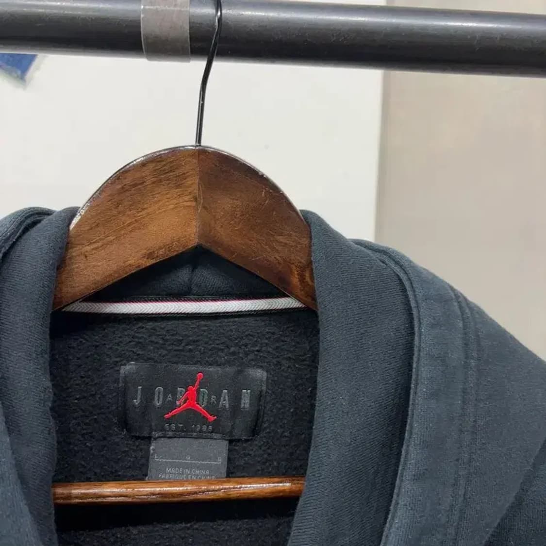 (100) 나이키 조던 캐주얼 스트릿 자수 기모 후드티 상품이미지2