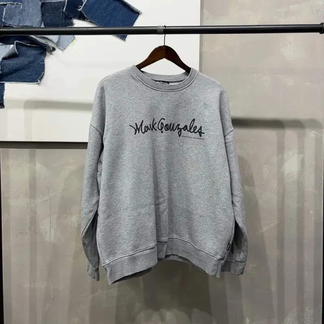 (105) 마크곤잘레스 와릿이즌 프린팅 기모 맨투맨 긴팔 티 상품이미지1