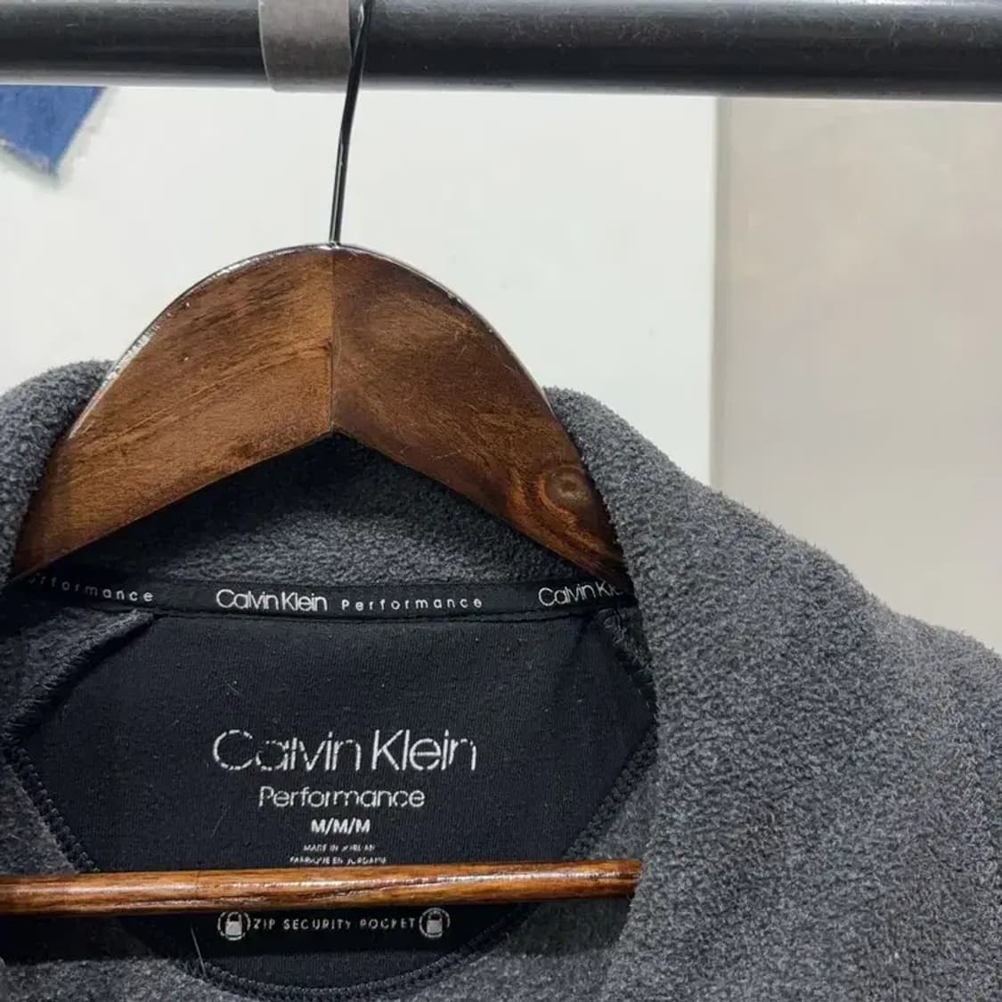 (95) 캘빈클라인 CK 여성 캐주얼 자수 후리스 플리츠 자켓 상품이미지2