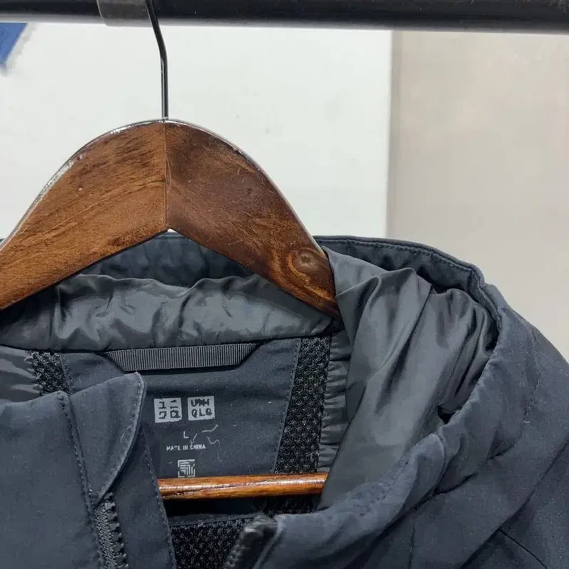 (100) 유니클로 캐주얼 하이브리드 후드 다운 파카 패딩 자켓 상품이미지2