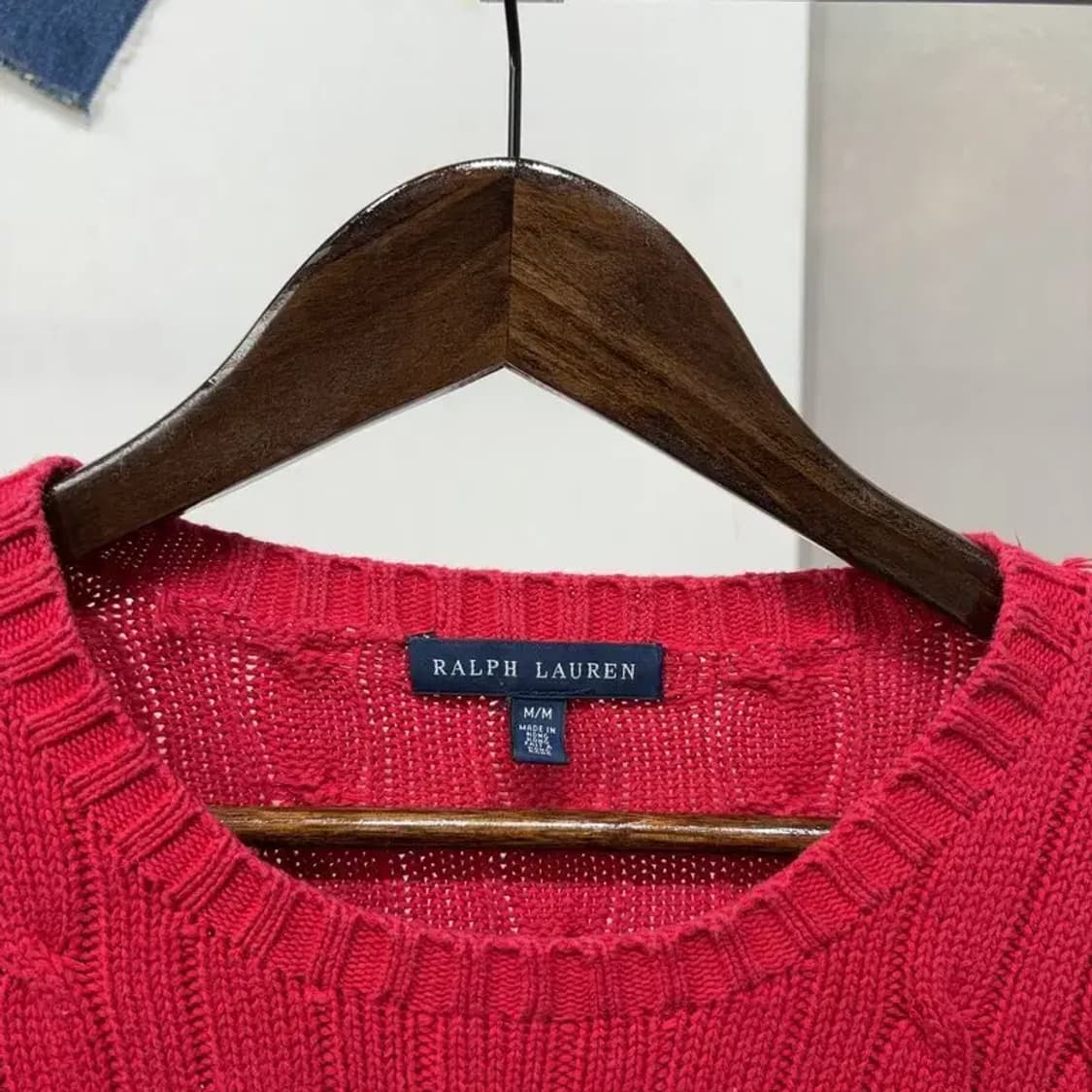 (95) 폴로 랄프로렌 여성 캐주얼 케이블 꽈배기 니트 상품이미지2