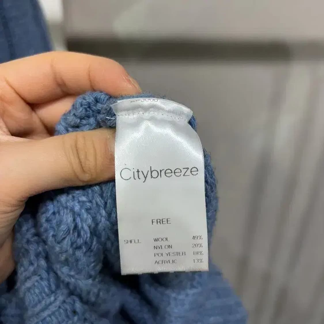 (F) 시티브리즈 여성 캐주얼 꽈배기 케이블 니트집업 자켓 상품이미지5