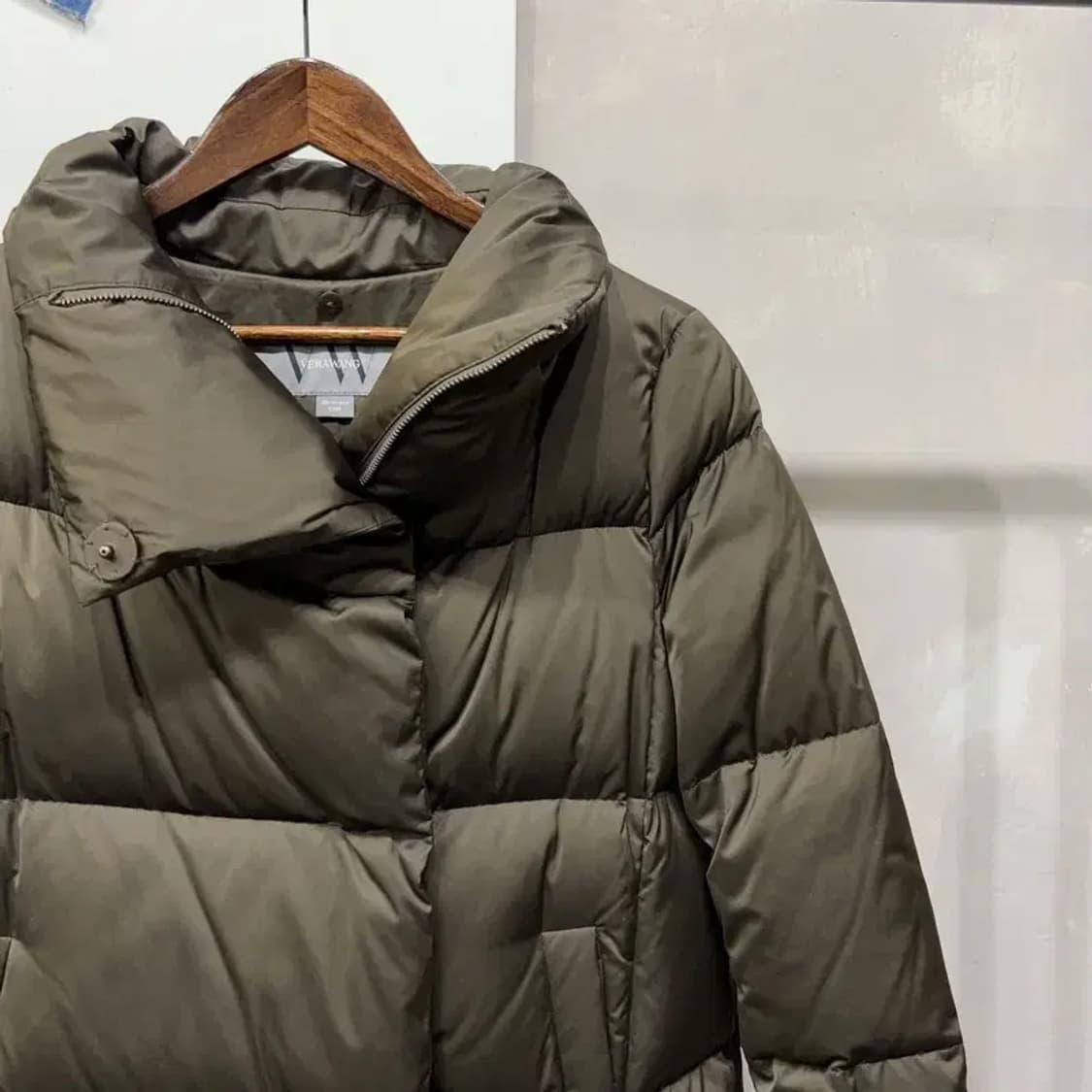 (55) 베라왕 여성 캐주얼 구스다운 거위털 푸퍼 롱패딩 코트 상품이미지3