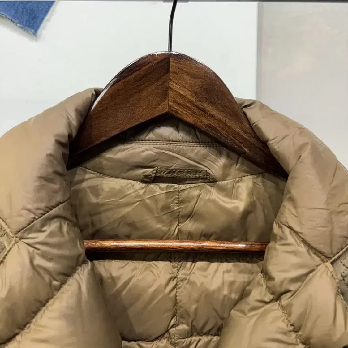 (95) 헤지스 여성 캐주얼 구스다운 거위털 내피 패디드 롱코트 상품이미지2