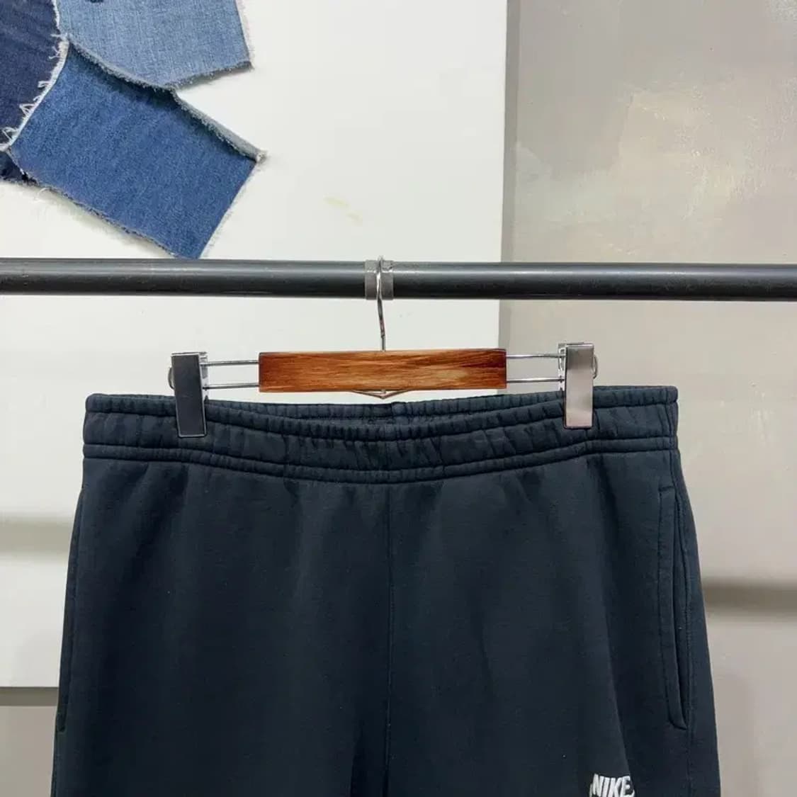 (32~34인치) 나이키 캐주얼 밴딩 기모 조거팬츠 운동바지 상품이미지2