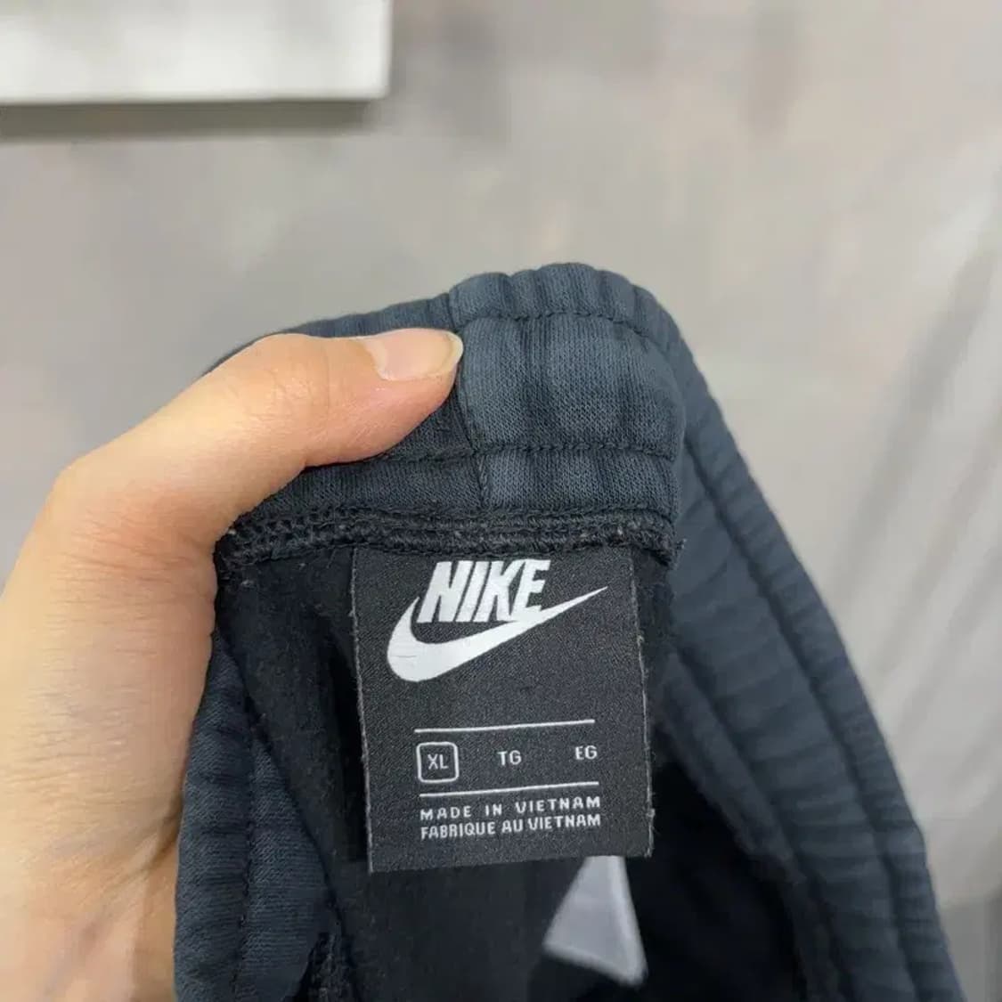(32~34인치) 나이키 캐주얼 밴딩 기모 조거팬츠 운동바지 상품이미지5