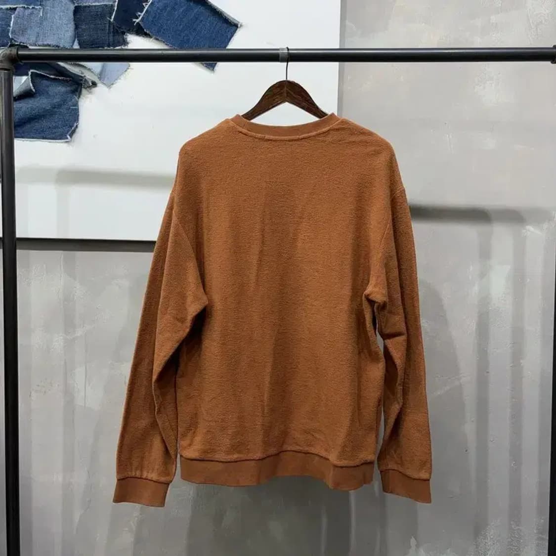 (105) 에잇세컨즈 캐주얼 프린팅 테리 맨투맨 긴팔 티 상품이미지4