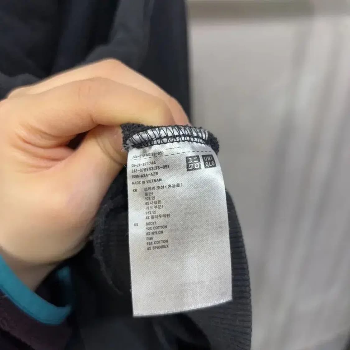 (100) 유니클로 여성 캐주얼 베이직 무지 후드집업 자켓 상품이미지5