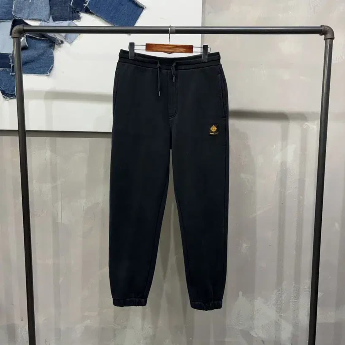 (30~32인치) 지프 캐주얼 밴딩 기모 조거팬츠 츄리닝바지 상품이미지1