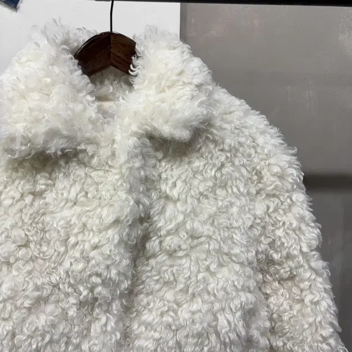 (85) 더오유 여성 캐주얼 양털 뽀글이 퍼자켓 상품이미지3