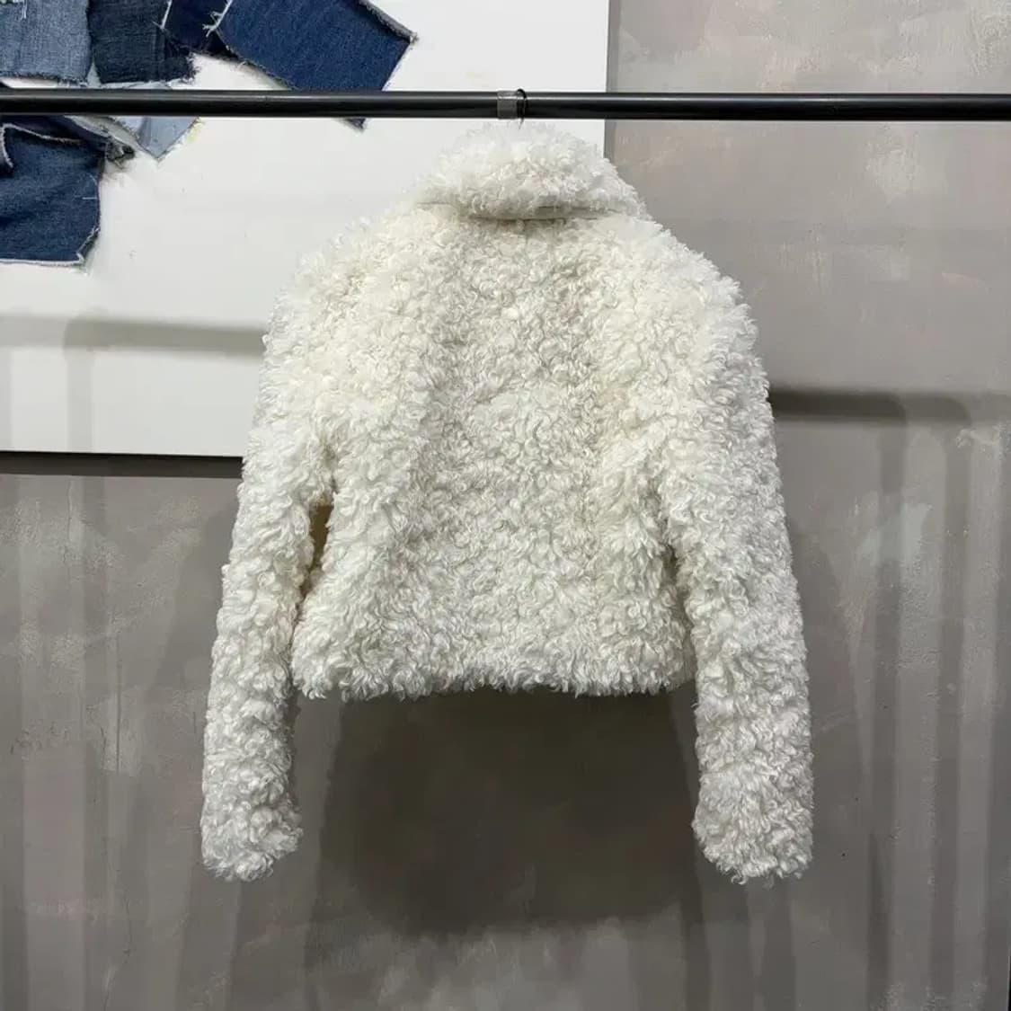 (85) 더오유 여성 캐주얼 양털 뽀글이 퍼자켓 상품이미지4