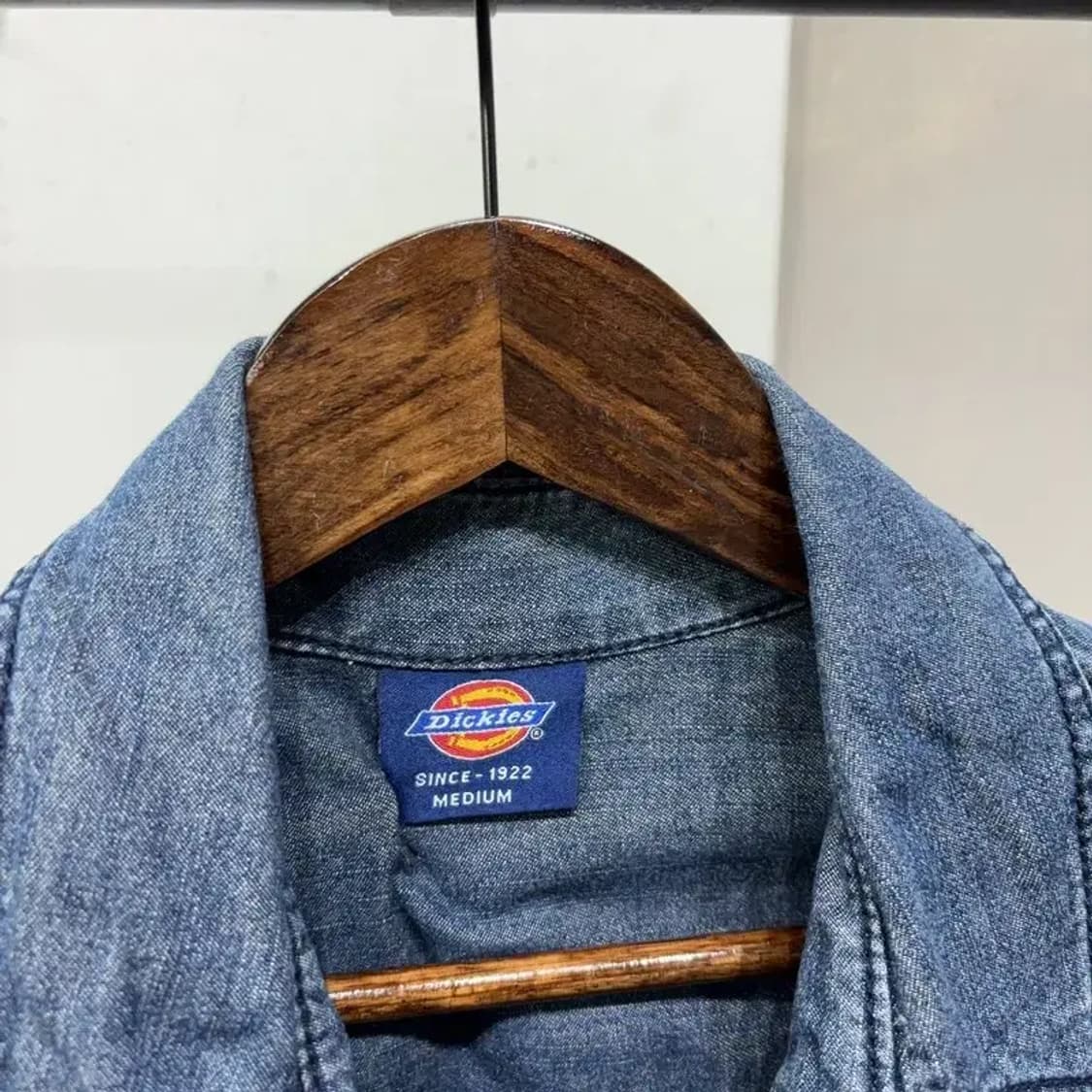 (95) 디키즈 스트릿 웨스턴 투포켓 데님 셔츠 청남방 상품이미지2