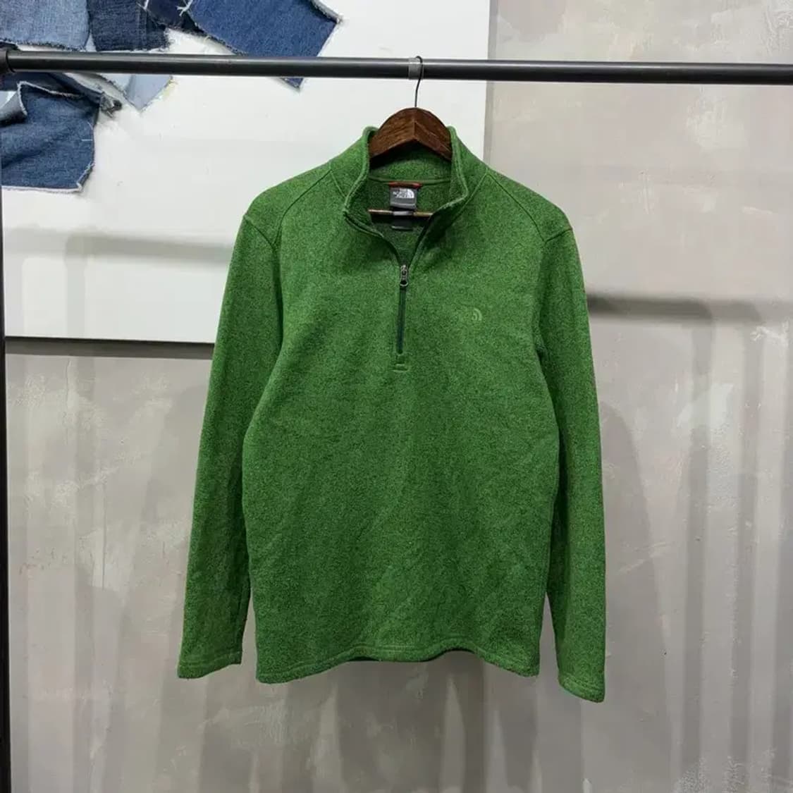 (95) 노스페이스 아웃도어 반집업 후리스 긴팔 티 상품이미지1