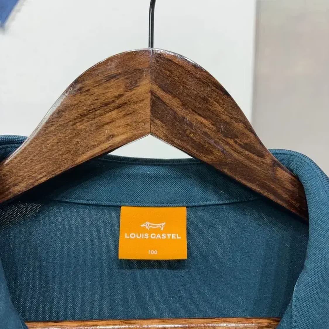 (100) 루이까스텔 여성 골프 스포츠 자수 기능성 긴팔 카라티 상품이미지2