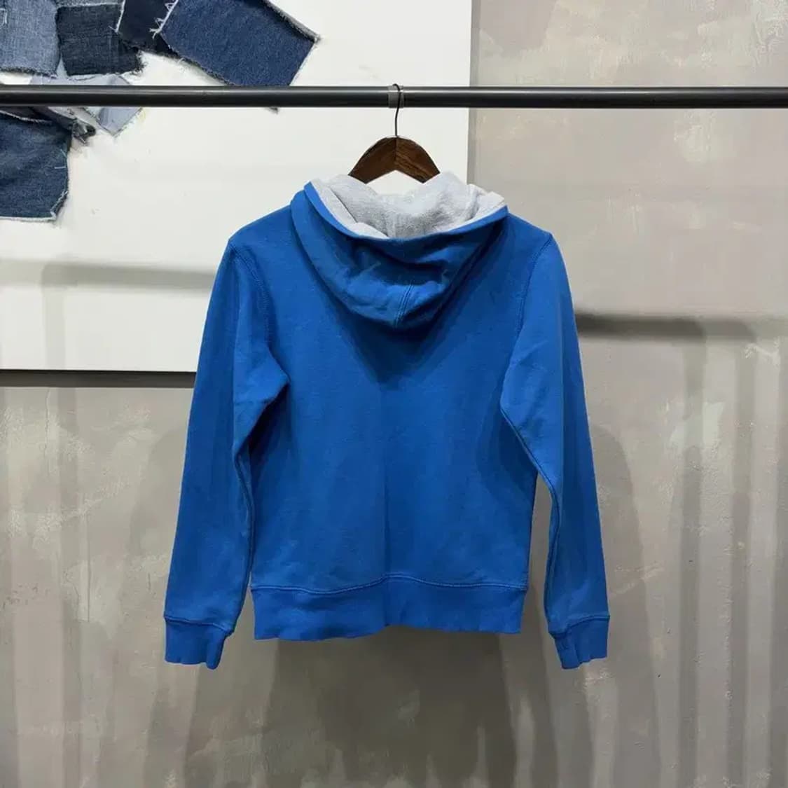 (90) 챔피온 여성 스트릿 빅로고 자수 약기모 후드티 상품이미지4