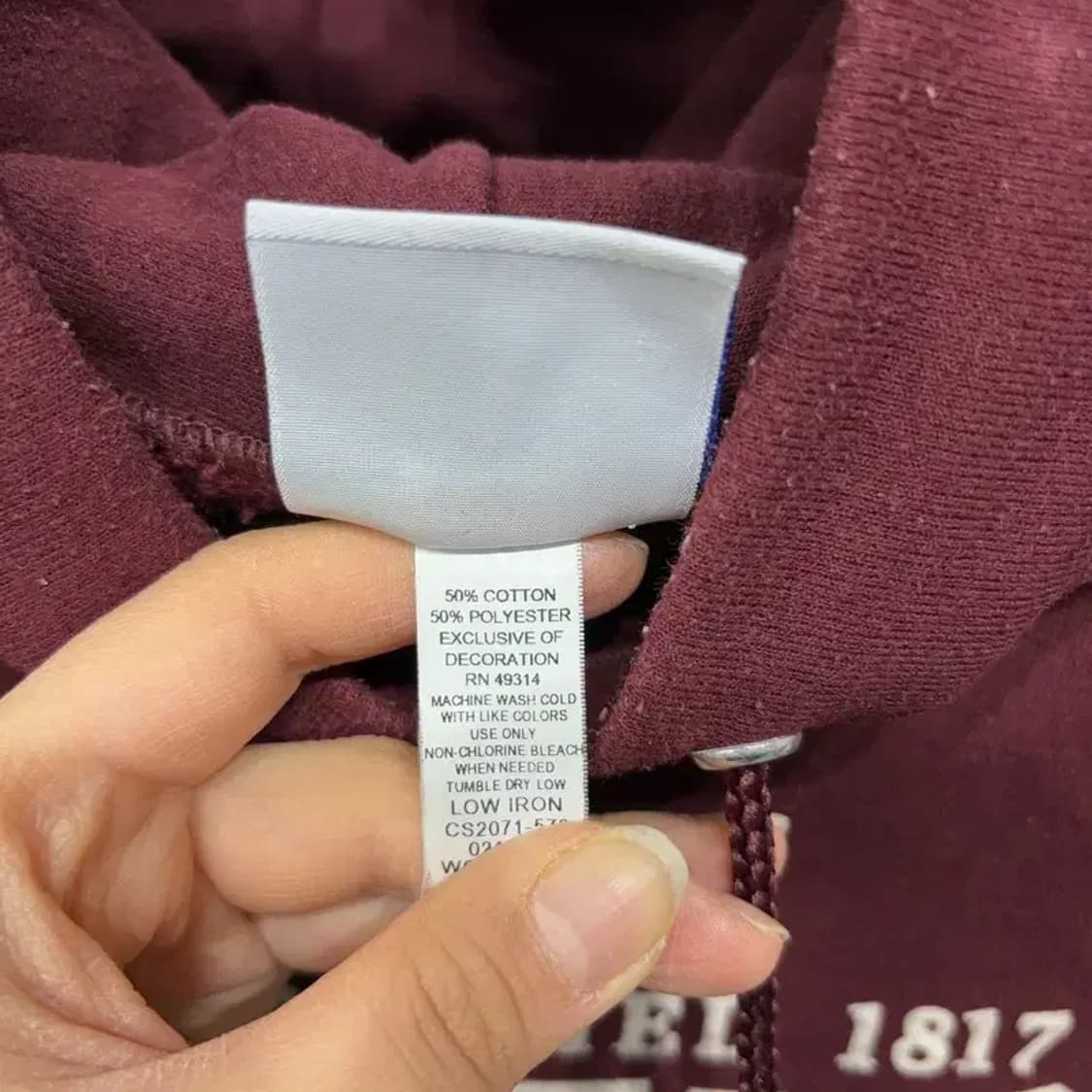 (105) 챔피온 스트릿 하버드 자수 기모 후드티 상품이미지5