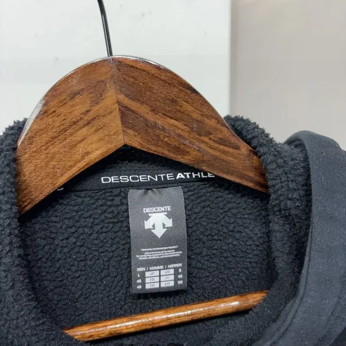 (100) 데상트 운동 스포츠 기모 후드집업 자켓 상품이미지2