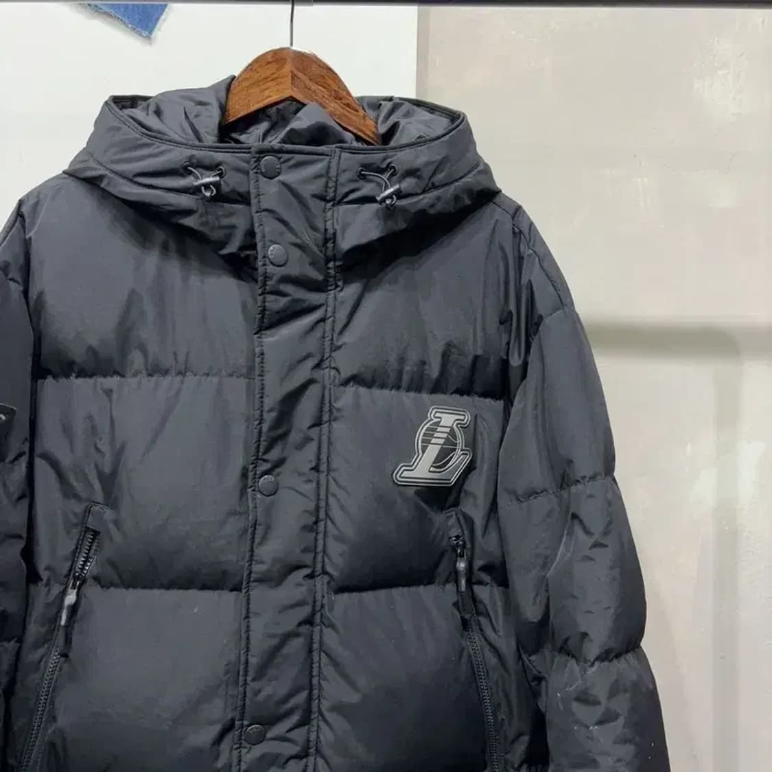 (100) NBA LA레이커스 캐주얼 덕다운 오리털 롱패딩 상품이미지3