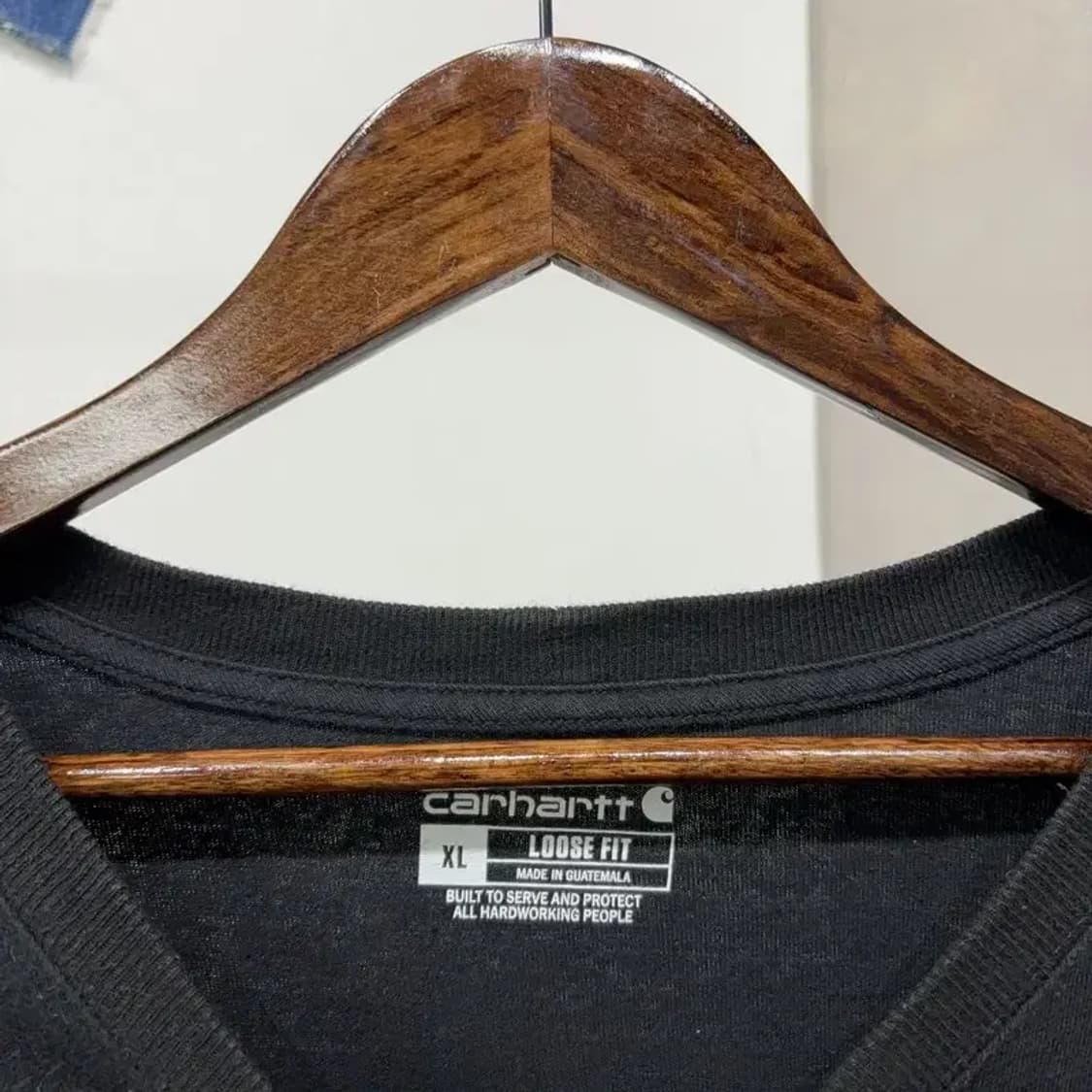 (빅사이즈) 칼하트 스트릿 캐주얼 포켓 롱슬리브 긴팔 티 상품이미지2