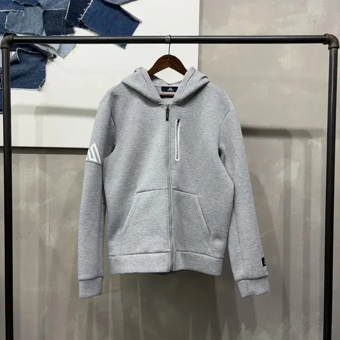 (105) 그레고리 운동 스포츠 네오프렌 후드집업 자켓 상품이미지1