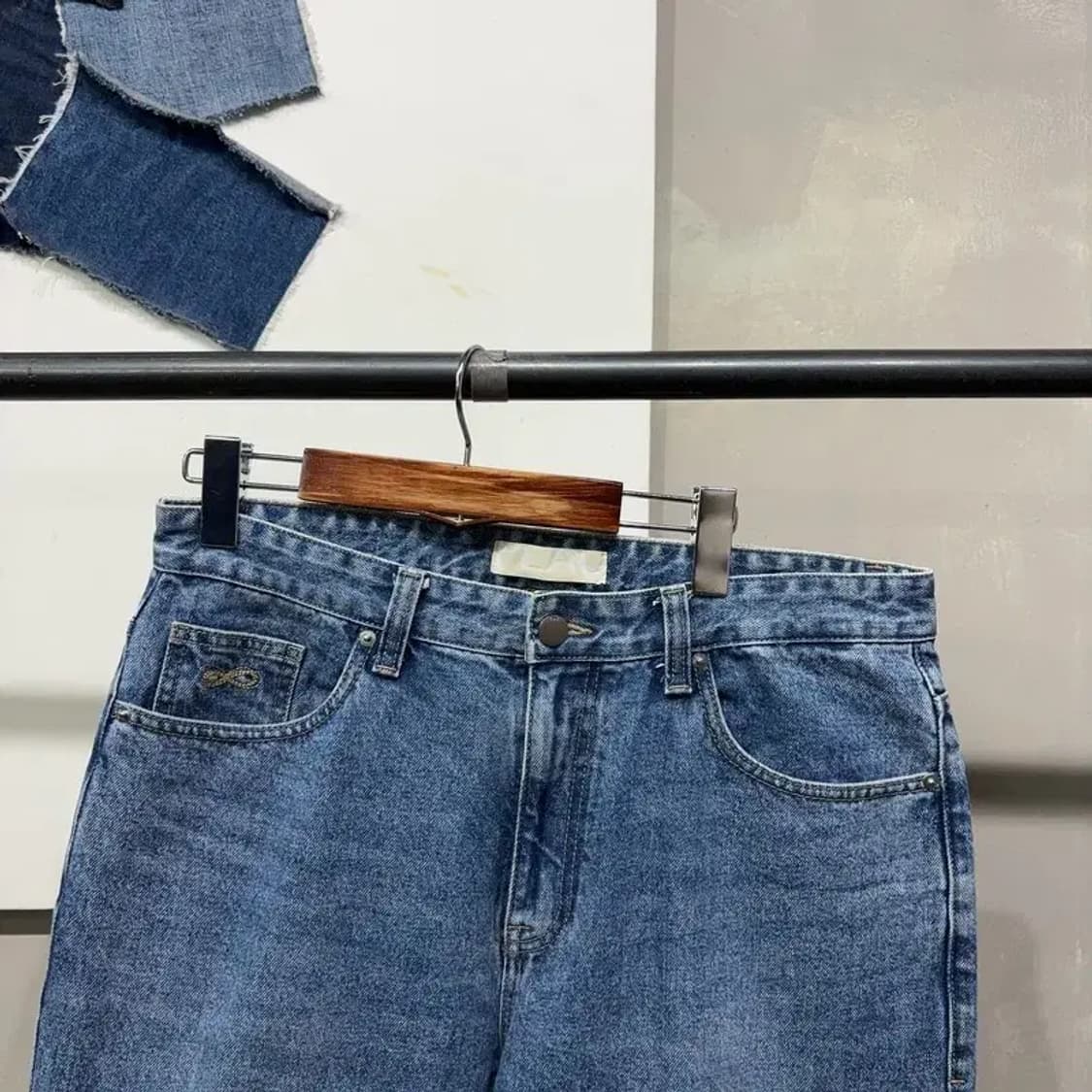 (34인치) 플랙진 캐주얼 스트릿 청바지 데님팬츠 상품이미지2