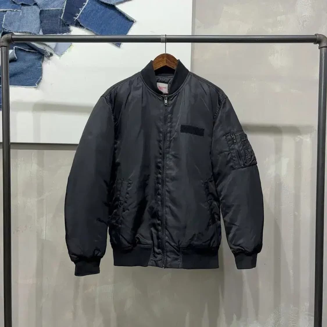 (105) 에잇세컨즈 캐주얼 스트릿 블루종 점퍼 상품이미지1