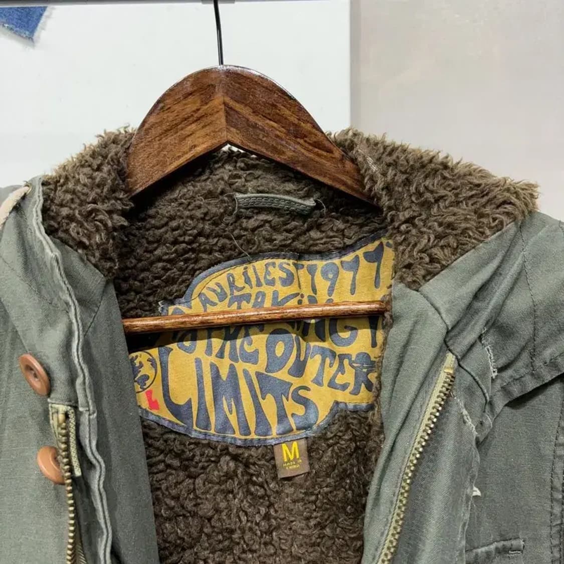 (95) 홀리스터 밀리터리 빈티지 양털 기모 필드 야상 자켓 상품이미지2