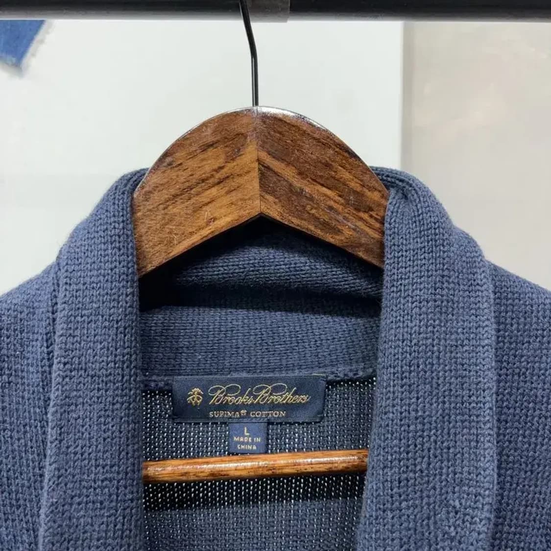 (105) 브룩스브라더스 캐주얼 클래식 숄카라 가디건 상품이미지2