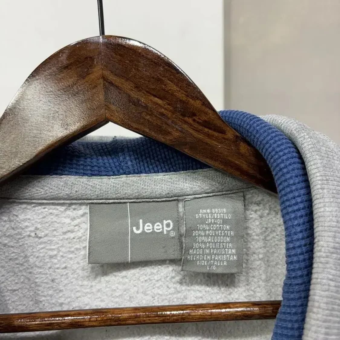 (105) 지프 캐주얼 프린팅 기모 후드집업 자켓 상품이미지2