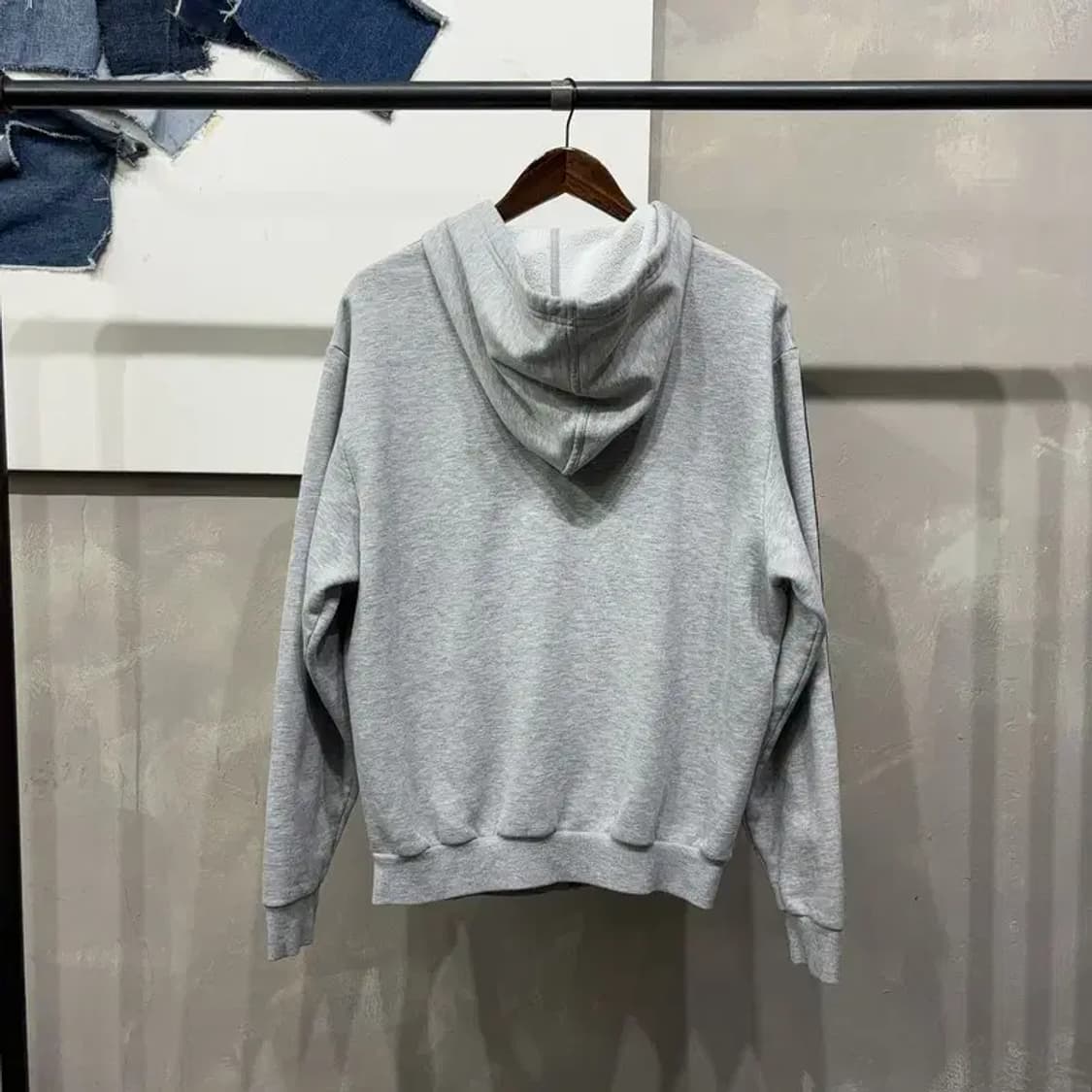 (105) 아디다스 캐주얼 삼선 기모 후드집업 자켓 상품이미지4