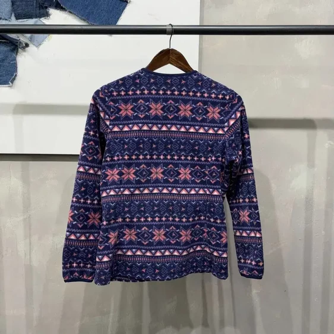 (90) 웨스트우드 여성 아웃도어 에스닉 후리스 플리츠 자켓 상품이미지2