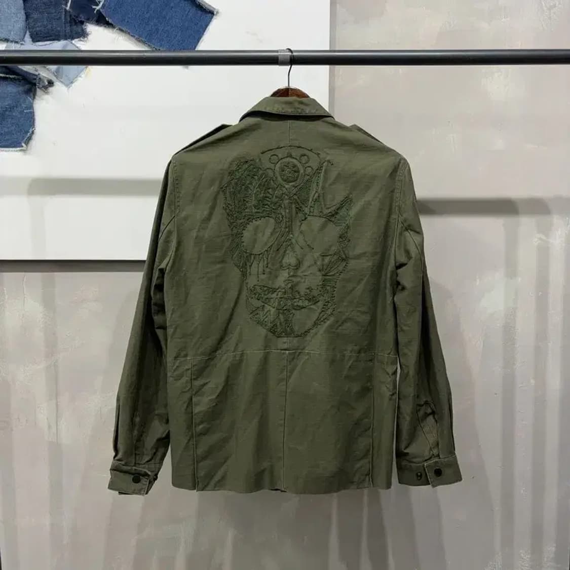 (100) 쟈딕앤볼테르 여성 밀리터리 헌팅 필드 야상 자켓 상품이미지4