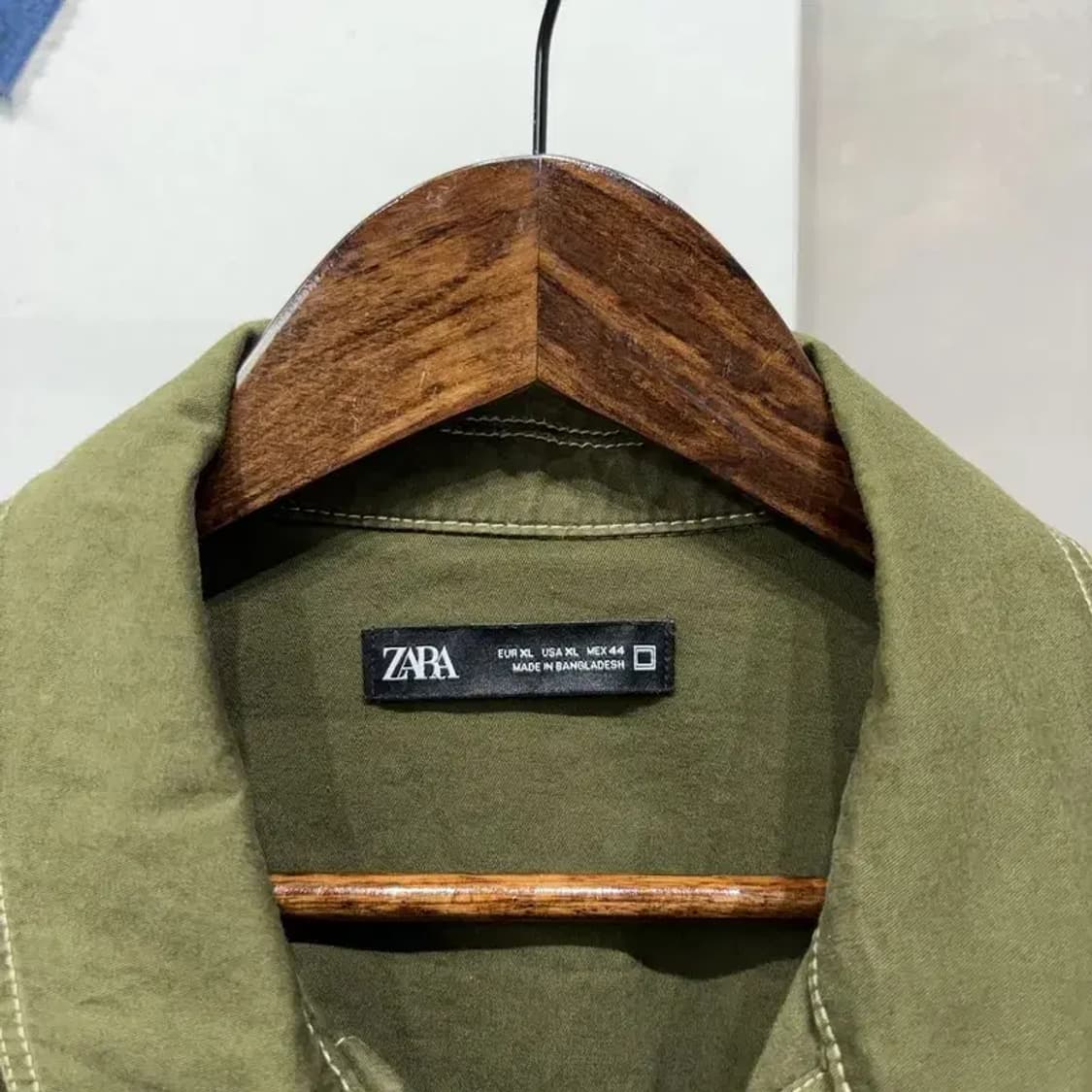(110) 자라 ZARA 캐주얼 스티치 포켓 셔츠 자켓 상품이미지2