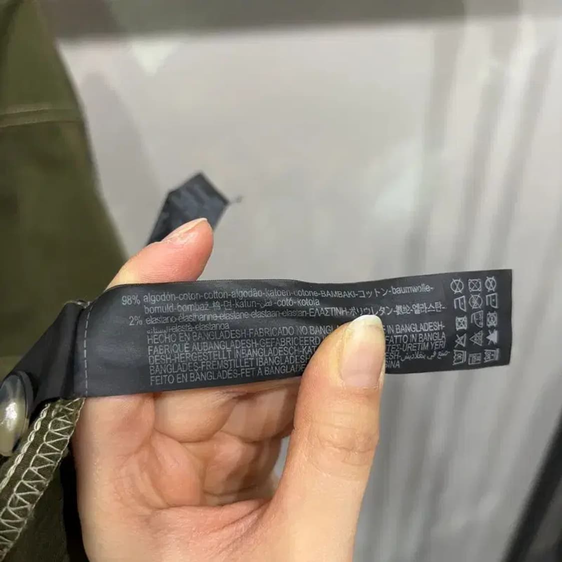 (110) 자라 ZARA 캐주얼 스티치 포켓 셔츠 자켓 상품이미지5