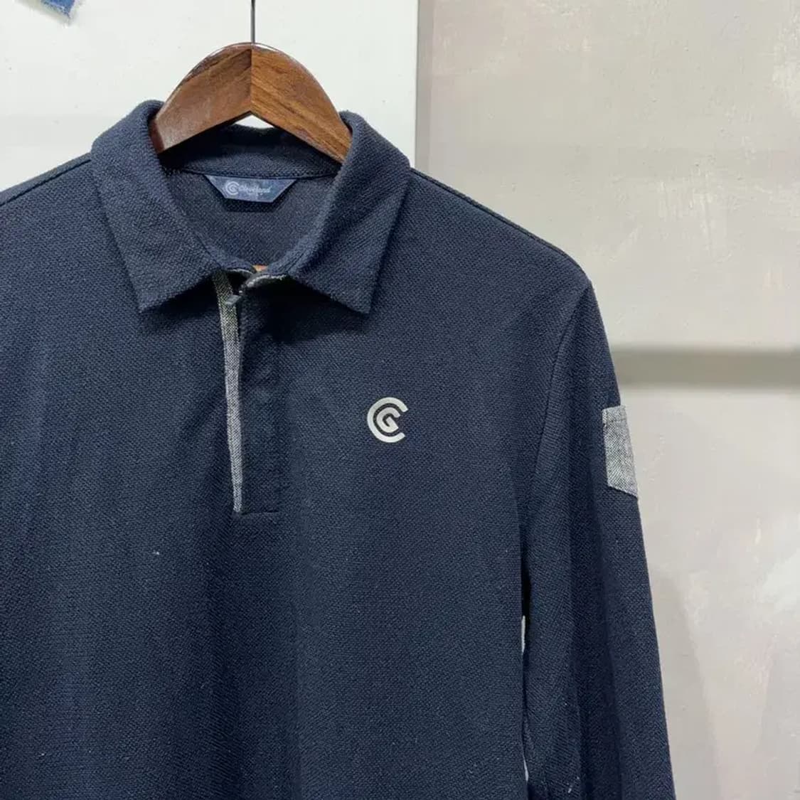 (95) 클리브랜드 골프 스포츠 카라 반집업 긴팔 티 상품이미지3