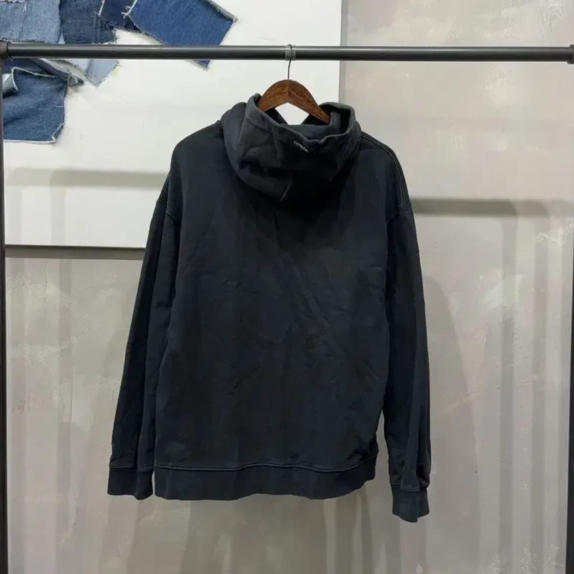 (105) 커버낫 스트릿 빅로고 자수 후드티 상품이미지4