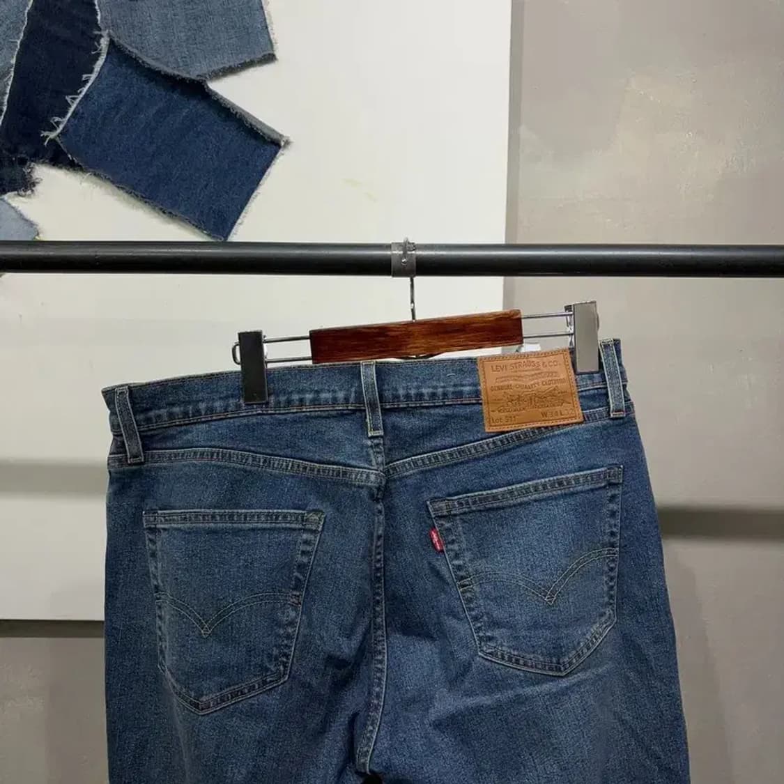 (34인치) 리바이스 511 캐주얼 스판 청바지 데님팬츠 상품이미지4