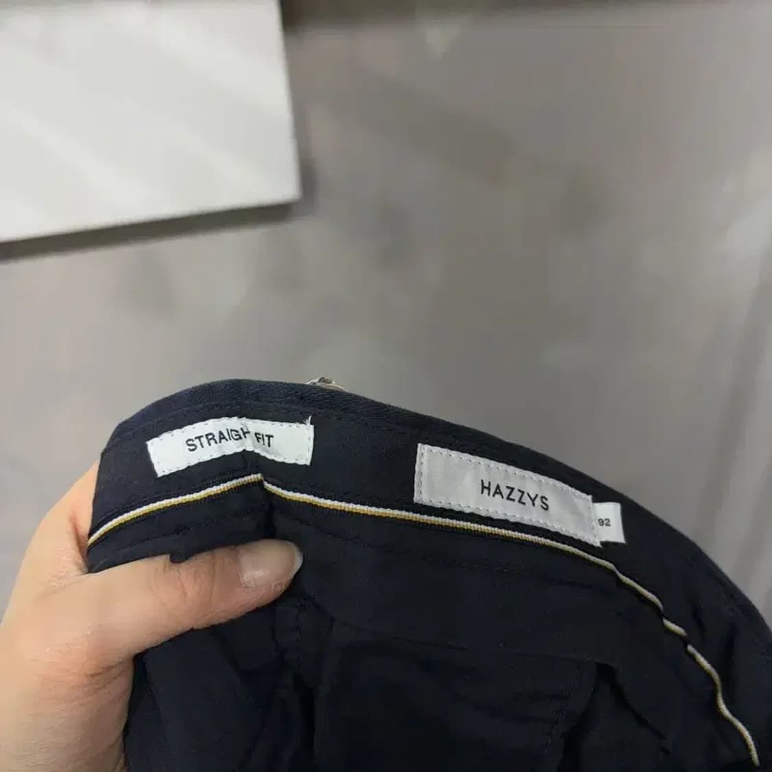 (36인치) 헤지스 캐주얼 클래식 치노팬츠 면바지 상품이미지5