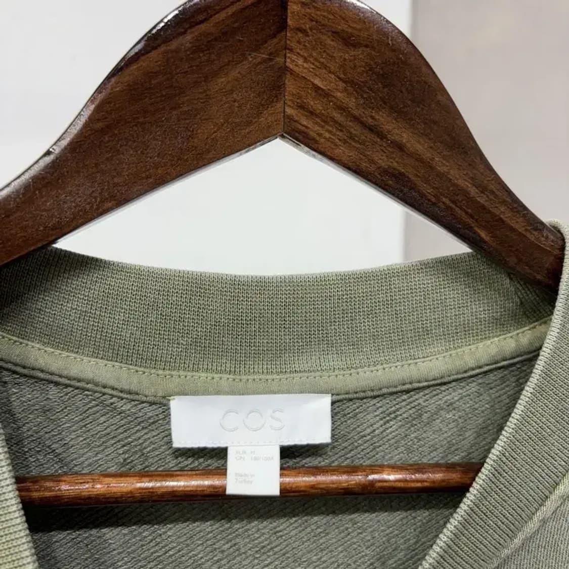 (105) 코스 COS 미니멀리즘 피그먼트 맨투맨 긴팔 티 상품이미지2