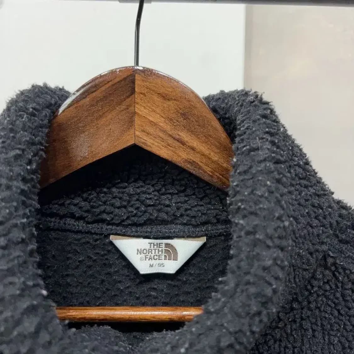 (95) 노스페이스 화이트라벨 뽀글이 후리스 반집업 맨투맨 긴팔 티 상품이미지2