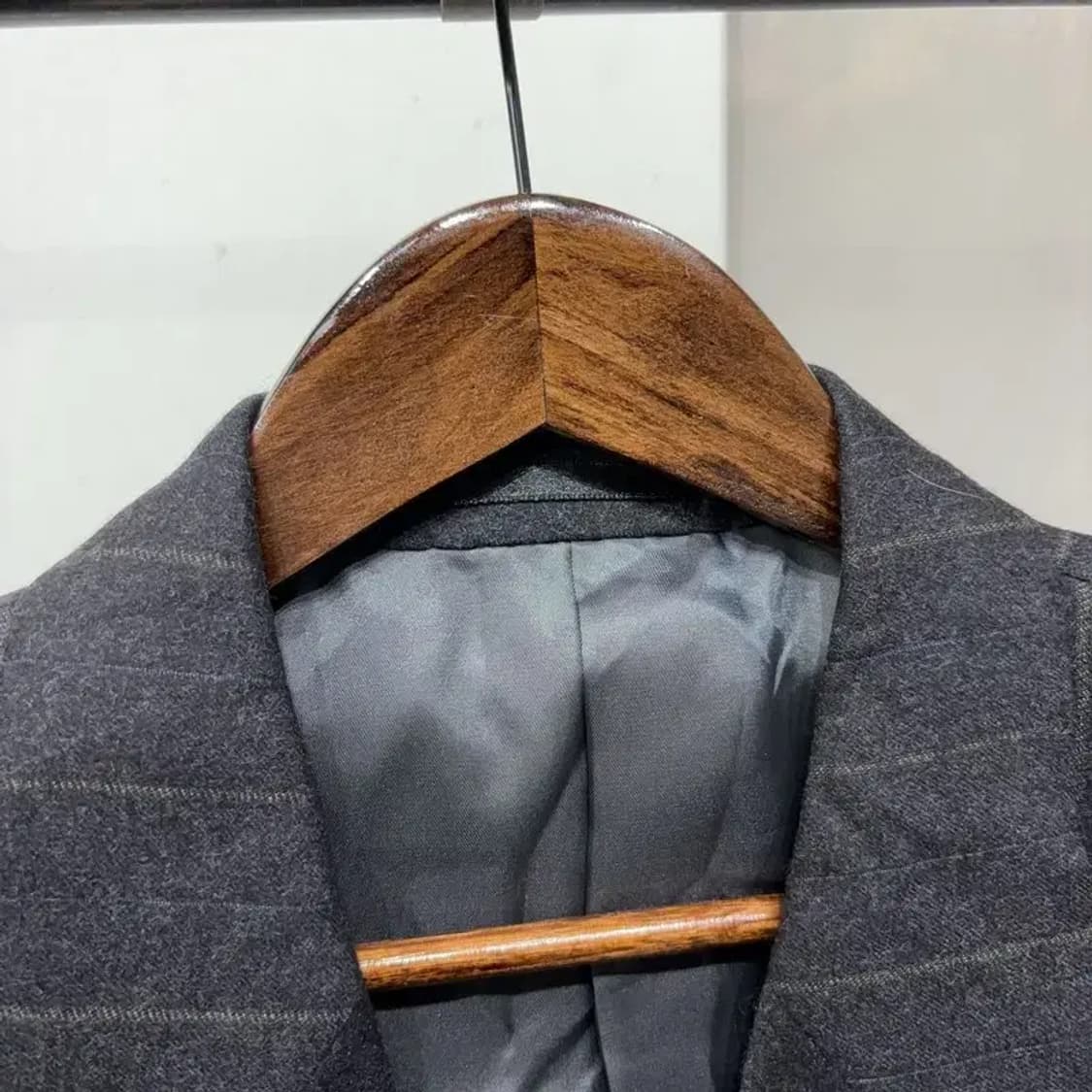 (95) 입생로랑 빈티지 캐시미어 울 스트라이프 블레이저 자켓 상품이미지2