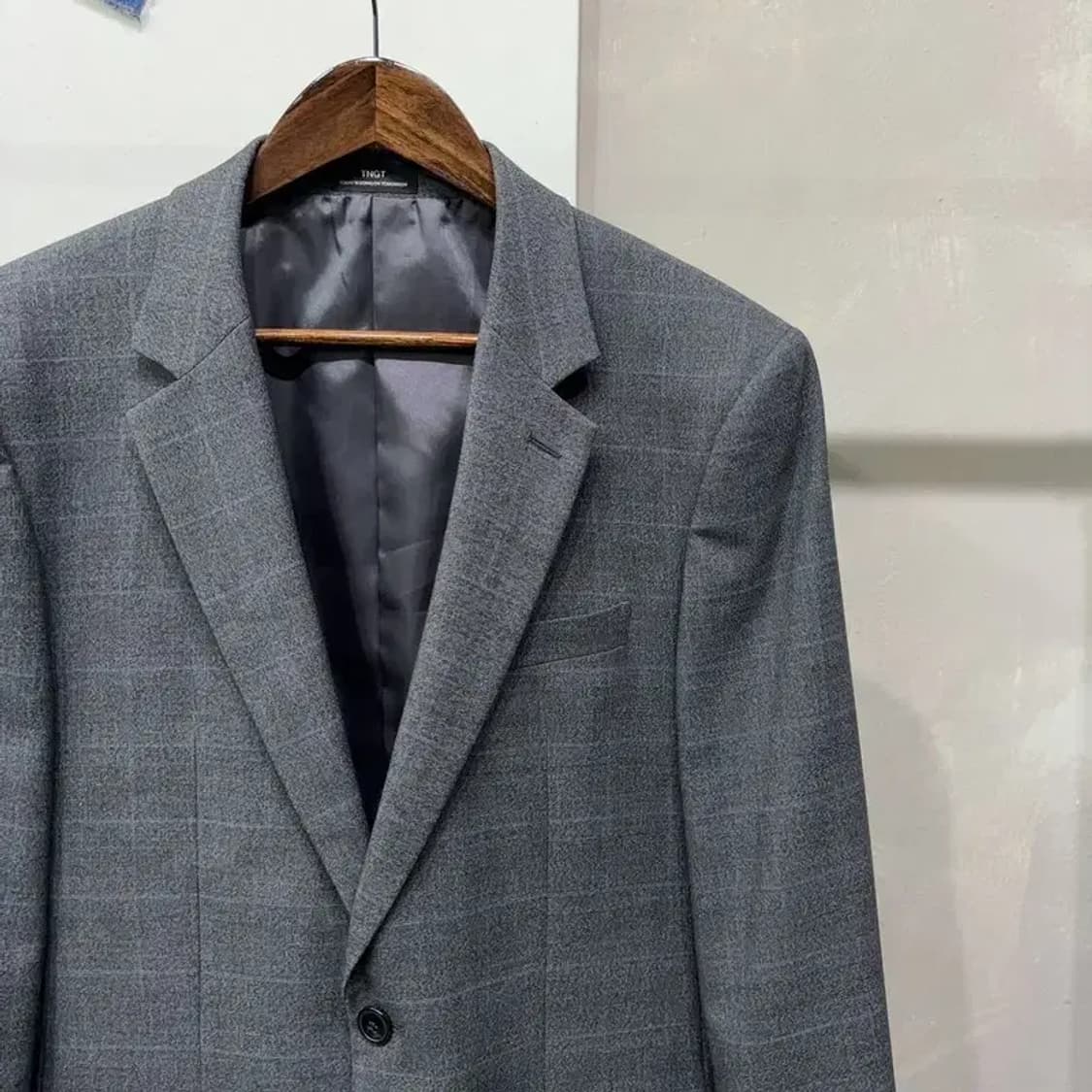 (100) TNGT 캐주얼 클래식 체크 블레이저 정장자켓 상품이미지3