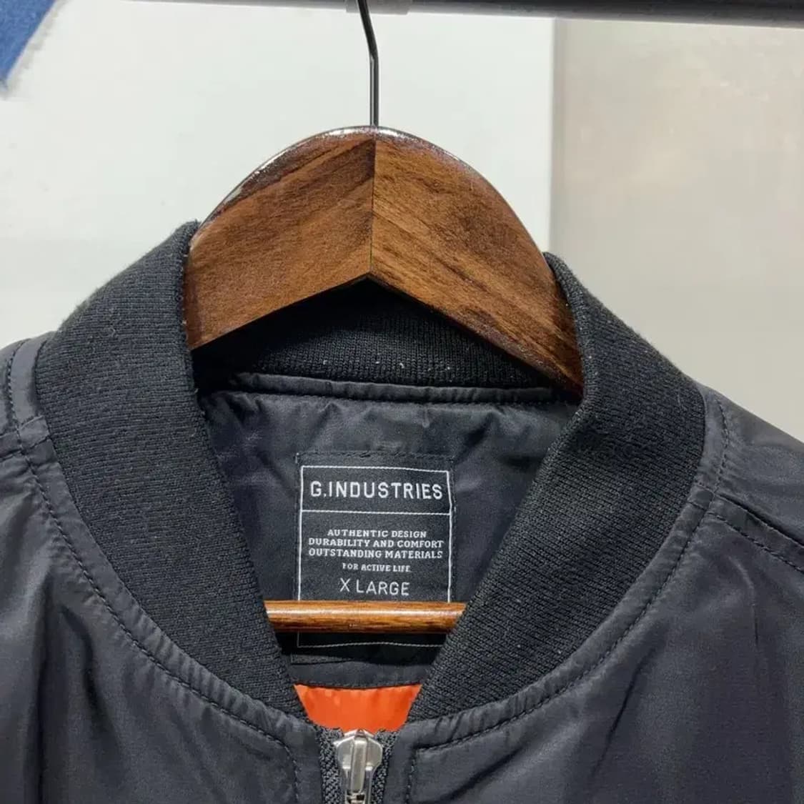 (105) 지오다노 캐주얼 베이직 블루종 항공점퍼 상품이미지2