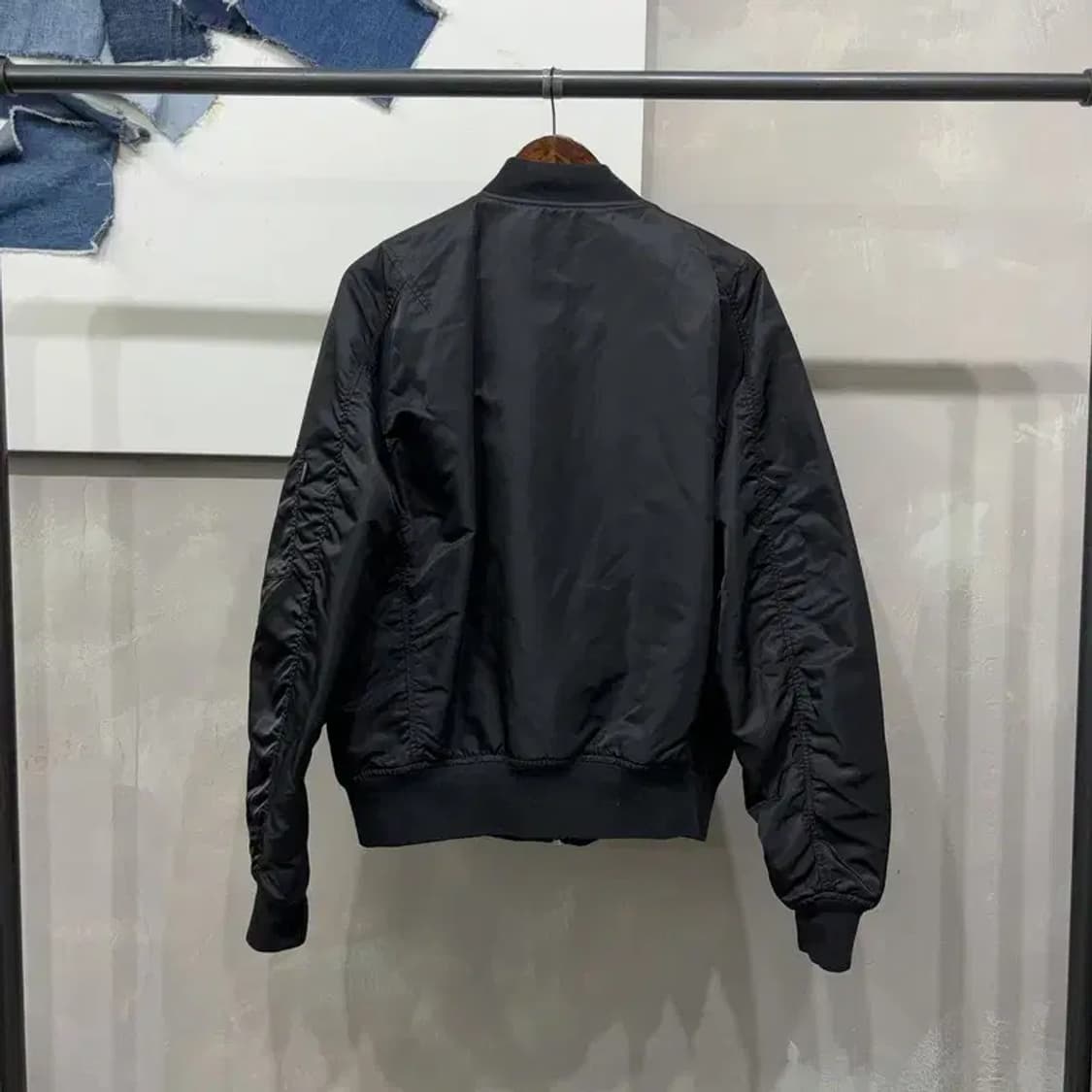 (105) 지오다노 캐주얼 베이직 블루종 항공점퍼 상품이미지4