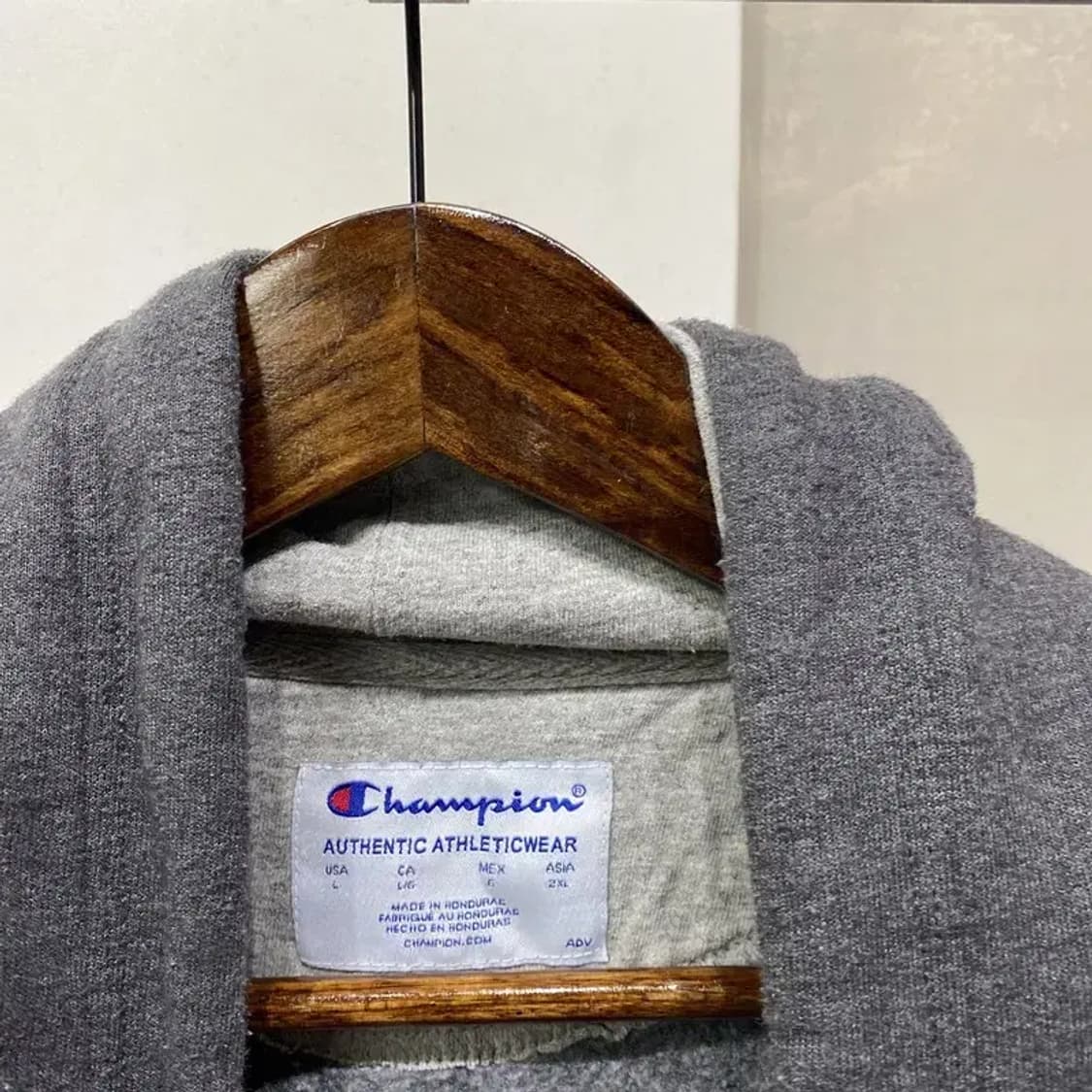 (110) 챔피온 캐주얼 자수 기모 후드티 상품이미지2