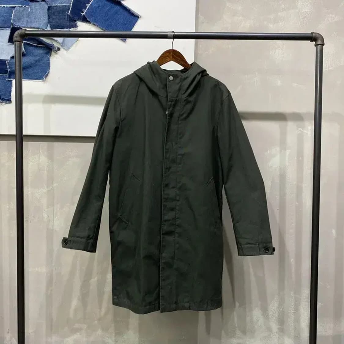 (105) 지오다노 캐주얼 베이직 후드 코트 상품이미지1