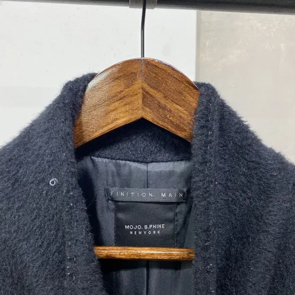 (85) 모조에스핀 여성 캐주얼 클래식 울 랩 롱 코트 상품이미지2